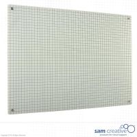 Whiteboard Glass Squared 2x2 cm 100x150 cm