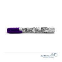 Glassboard marker wet erasable purple