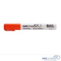 Glassboard marker wet erasable metallic orange