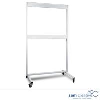 Mobile stand 5-panel Whiteboard Pro 120x150/200cm